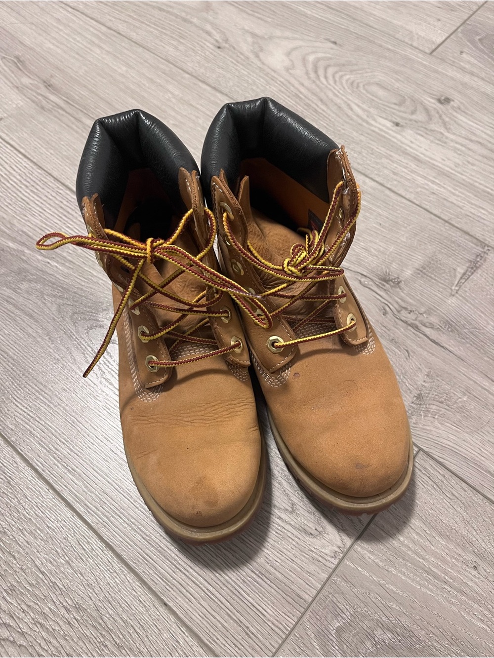 Timberland Boots - tan Lace-Up Comfort size 6.5